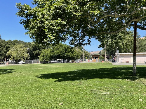 photo of sunol glen school athletic field