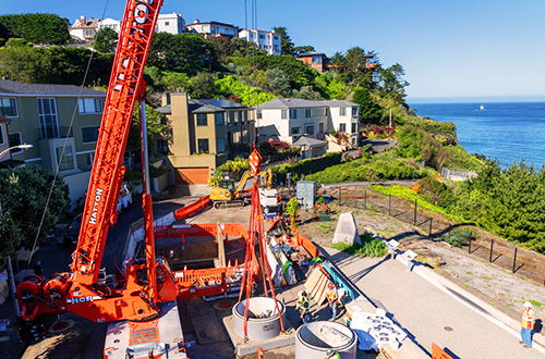 Seacliff Avenue Pump Station & Force Main Upgrade and Seacliff 1 Pump Station.