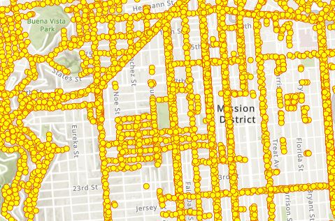 cropping of a map