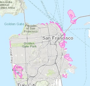 San Francisco Separate Sewer Map