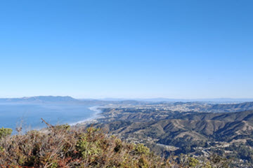 Aerial view of Montara Mountain Trail