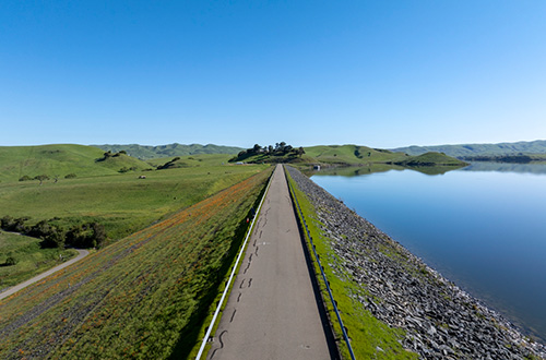 Turner Dam - San Antonio Reservoir April 2024