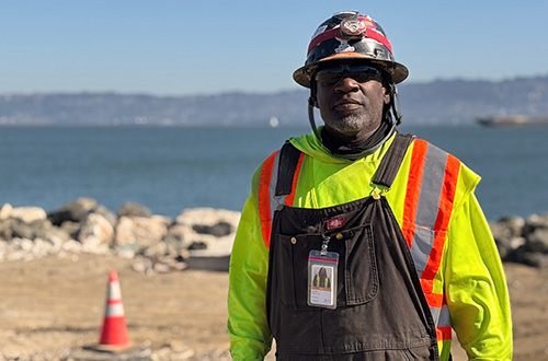 Journeyman Laborer Harold Hill is making a career in the trades with his dedication, consistency, and community support from people like Brian.
