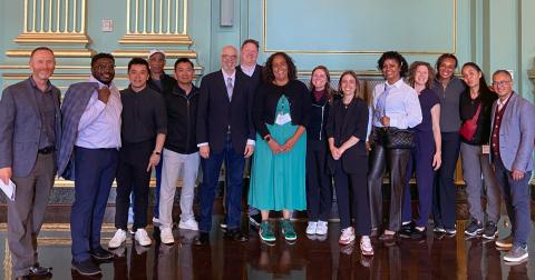 SFPUC staff at the Contractor's Breakfast