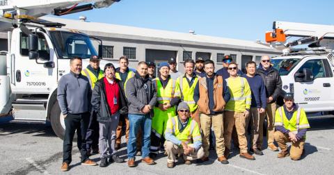 SFPUC Power Crews.