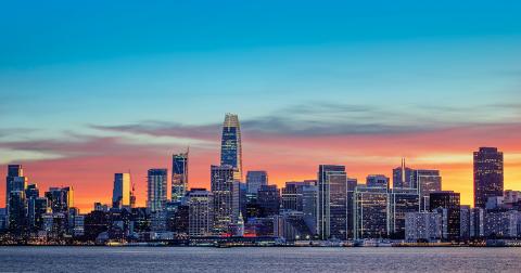 San Francisco City skyline.