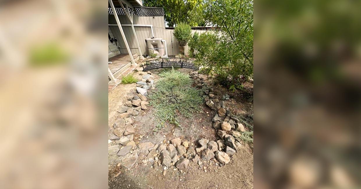 Green Infrastructure Grants for Homes funded a cistern and rain garden in Michael’s backyard.