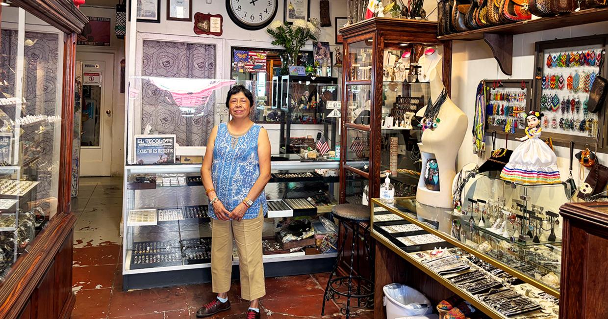 Diana Medina, Owner of Diju Jewelry.