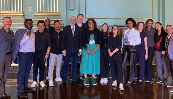 SFPUC staff at the Contractor's Breakfast