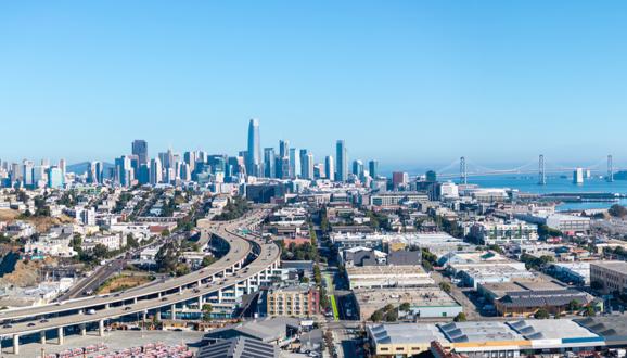 Горизонт Сан-Франциско.