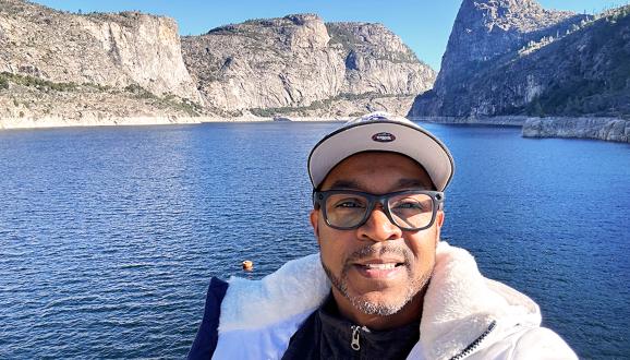 Marcus Coleman at Hetch Hetchy.