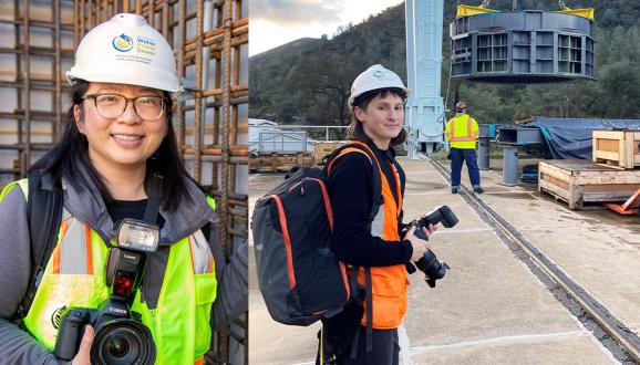 Các nhiếp ảnh gia của SFPUC, Sabrina Wong và Robin Scheswohl