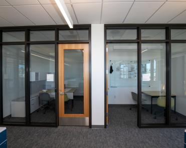 Suite 301-D private office and meeting room