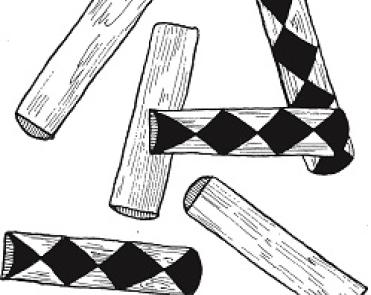 Split stick dice