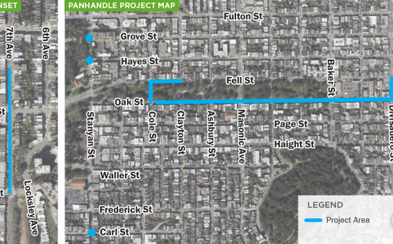 map view of project area